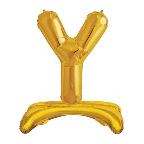 RPS FOLYO BALON AYAKLI HARF GOLD 32" Y 1256