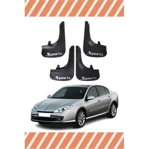 YB RENAULT LAGUNA 3 SPORTS YAZILI 4'LÜ TOZLUK ÇAMURLUK PAÇALIK