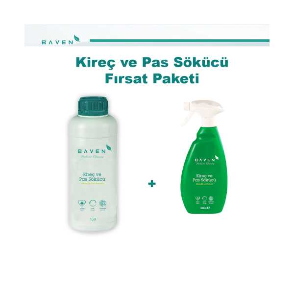 KİREÇ VE PAS SÖKÜCÜ FIRSAT PAKETİ 
