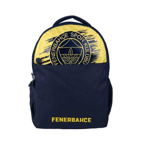 FENERBAHÇE SARI LACİVERT KESİK LOGO SIRT ÇANTASI