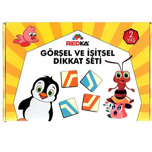 REDKA GÖRSEL VE İŞİTSEL DİKKAT SETİ 2 YAŞ RD8670