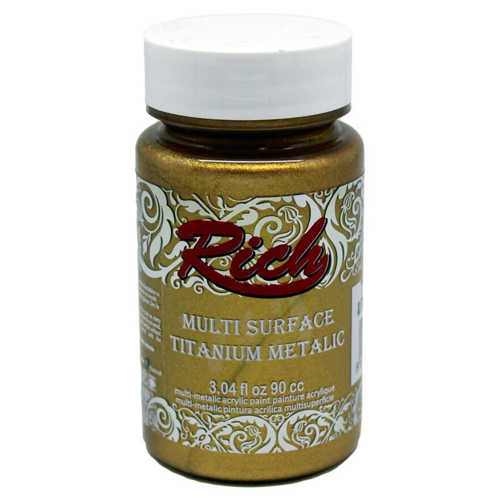 RİCH MULTİ TİTANİUM  METALİK 90ML 2524 ANTİK ALTIN