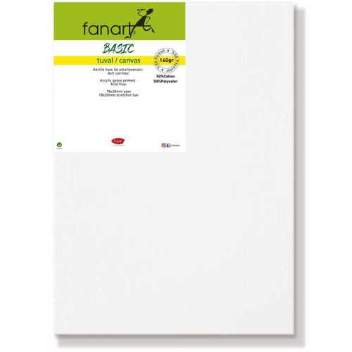FANART BASİC TUVAL 15X30 160GR PAMUK&POLYESTER
