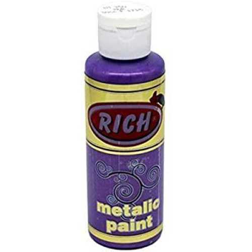 RİCH METALİK AKRİLİK 120ML MOR