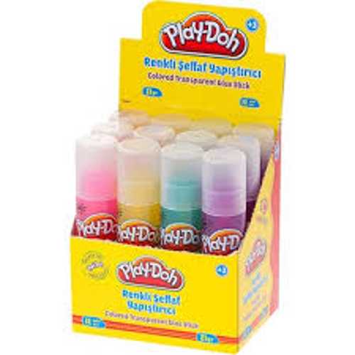 PLAY-DOH STİCK YAPIŞTIRICI ŞEFFAF RENKLİ 21GR -12-