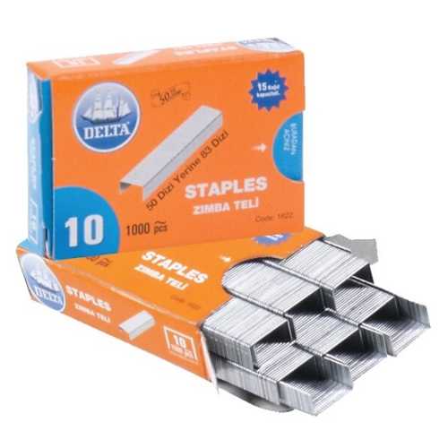 DELTA ZIMBA TELİ 1000Lİ NO:10 BEYAZ 1622 -10-