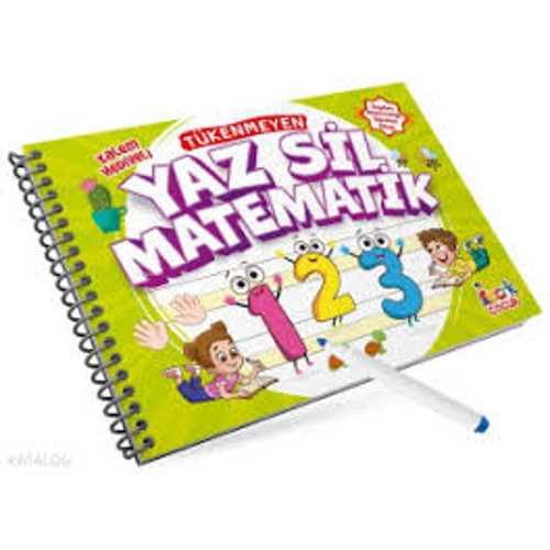 BICIRIK ÇOCUK TÜKENMEYEN YAZ SİL MATEMATİK SPRALLİ