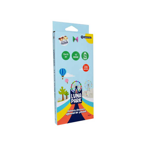 LUNAPARK AKRİLİK BOYA 12ML X 12 RENK 5601