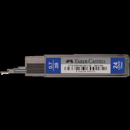 FABER MİNGRİP SUPER KALEM UCU 2B 24LÜ 0.7 75MM -12