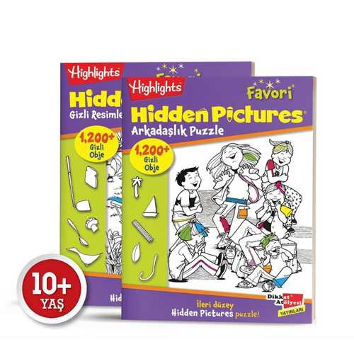 DİKKAT FAVORİ HİDDEN PİCTURES (2Lİ SET)