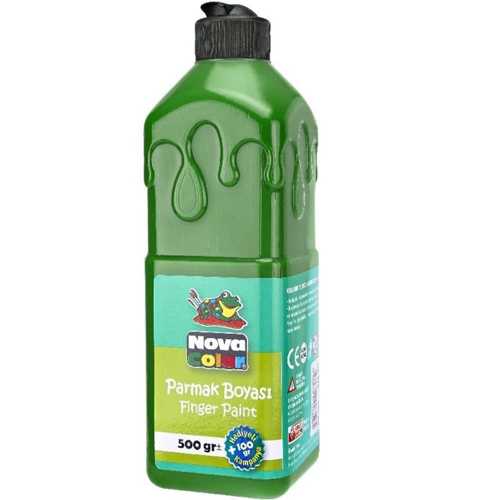 NOVA COLOR PARMAK BOYASI 500GR YEŞİL