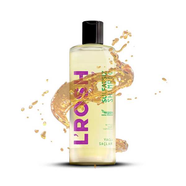L'ROSH PURİFİYİNG / YAĞLI SAÇLAR İÇİN / SÜLFATSIZ ŞAMPUAN / 400ML