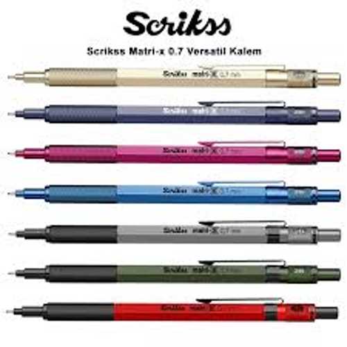 SCRİKSS MATRİ-X 0.7MM VERSATİL KALEM METALİK -16