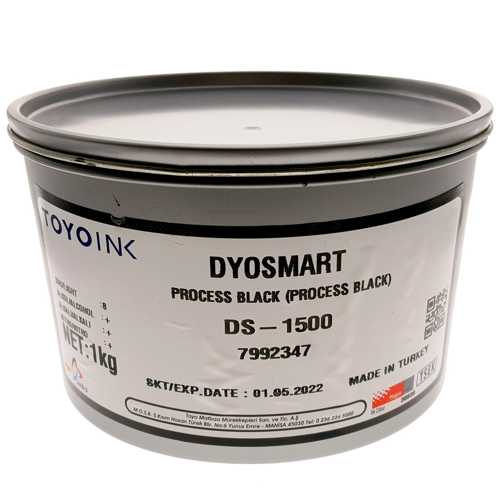 DYOLİFE MATBAA MÜREKKEBİ SİYAH KG