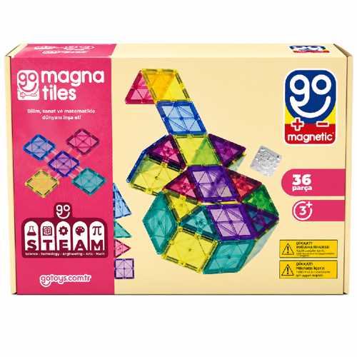GOTOYS MAGNA-TİLES 36 PARÇA