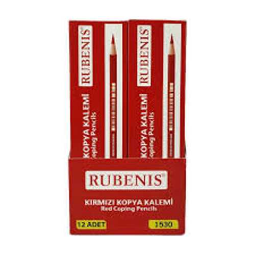 RUBENİS KIRMIZI KOPYA KALEMİ LÜKS  - 12