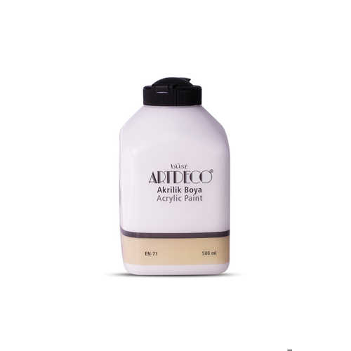 ARTDECO AKRİLİK BOYA 500ML 3619 BEYAZ