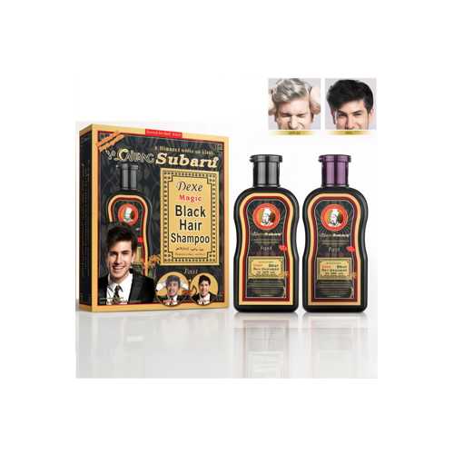 BLACK HAİR SHAMPOO SAÇ SİYAHLAŞTIRICI ŞAMPUAN SETİ 200ML
