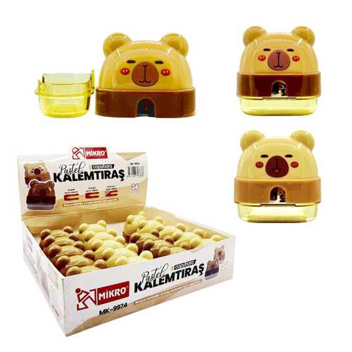 MİKRO MK-9974 CAPYBARA KALEMTIRAŞ -24-