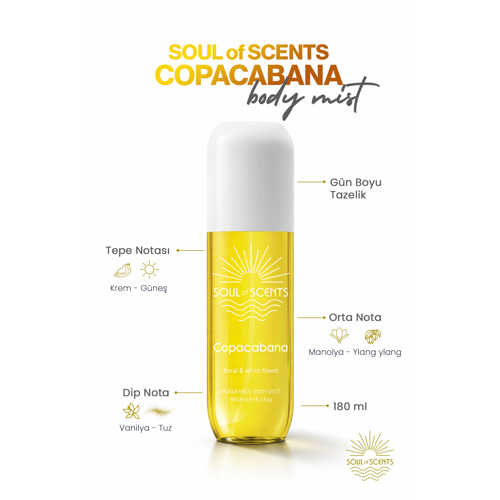 COPACABANA FLORAL & WHİTE FLOWERS BODY MİST
