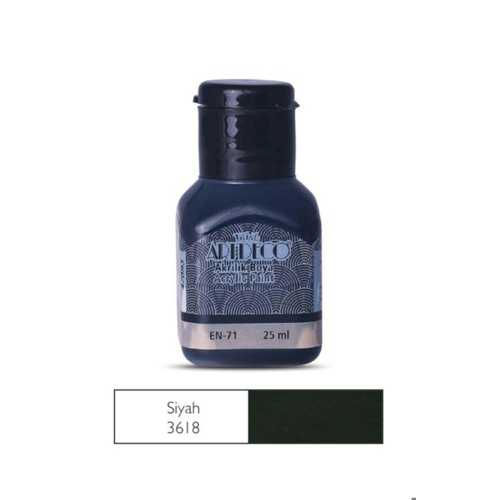 ARTDECO AKRİLİK BOYA 25ML 3618 SİYAH