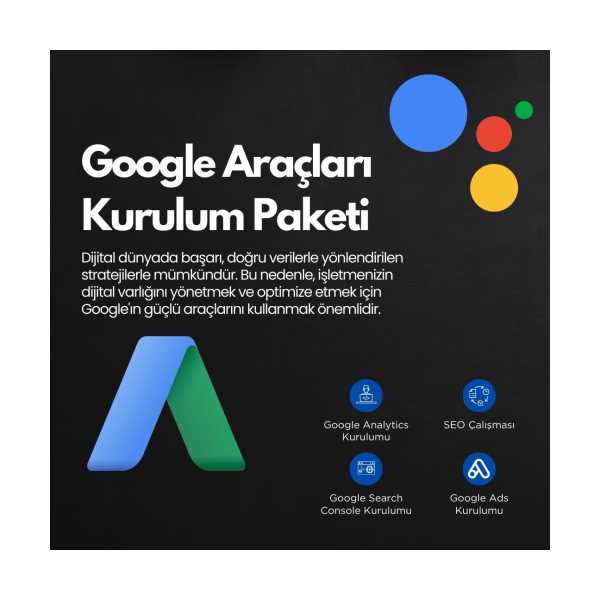 GOOGLE ARAÇLARI KURULUM PAKETİ