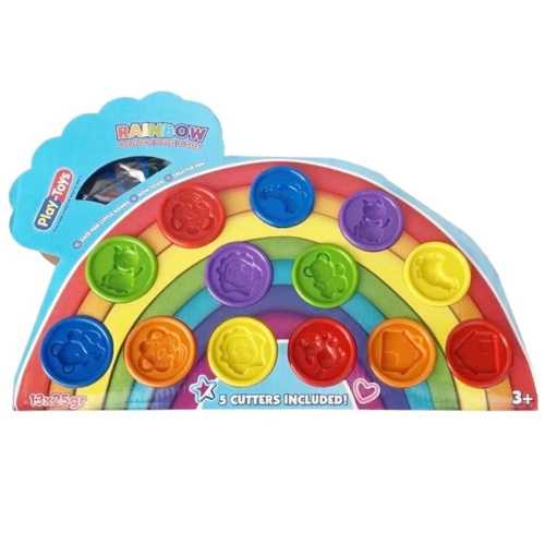 PLAYTOYS RAİNBOW SET 13X25GR +5 MOLDS
