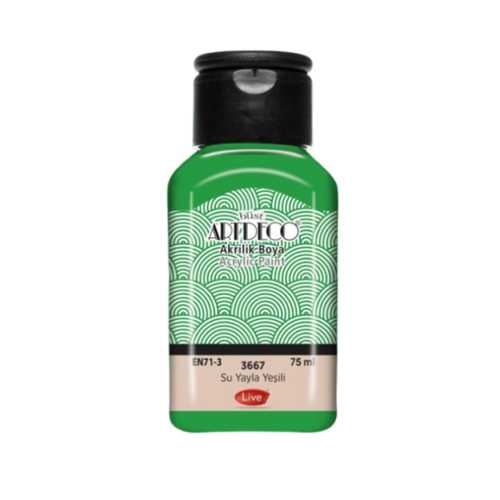 ARTDECO AKRİLİK BOYA 75ML YAYLA YEŞİLİ 3667
