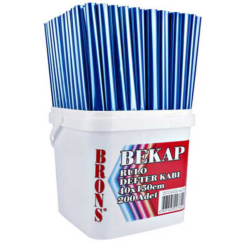 BEKAP DEFTER KAPLIĞI 75Lİ MAVİ 40X200