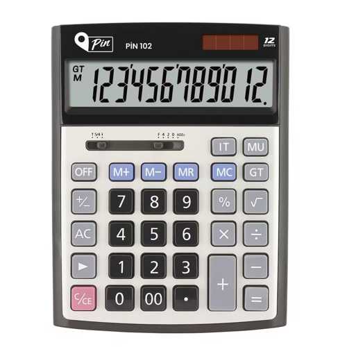 PİN HESAP MAKİNESİ MASAÜSTÜ 12 HANE 102