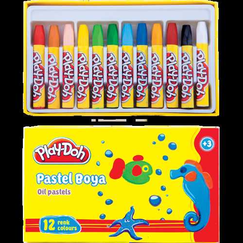 PLAY-DOH PASTEL BOYA 12 RENK