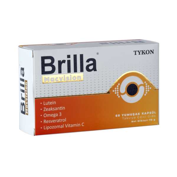 BRİLLA MACVİSİON 60 YUMUŞAK KAPSÜL