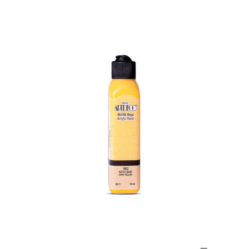 ARTDECO AKRİLİK BOYA 140ML 3602 KOYU SARI