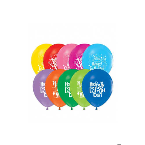 GEMAR BALON GD90 26CM 100LÜ DOĞUM GÜNÜ İNGİLİZCE