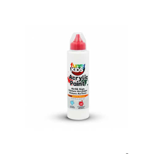 FUNNY KİDS AKRİLİK BOYA 500CC BEYAZ