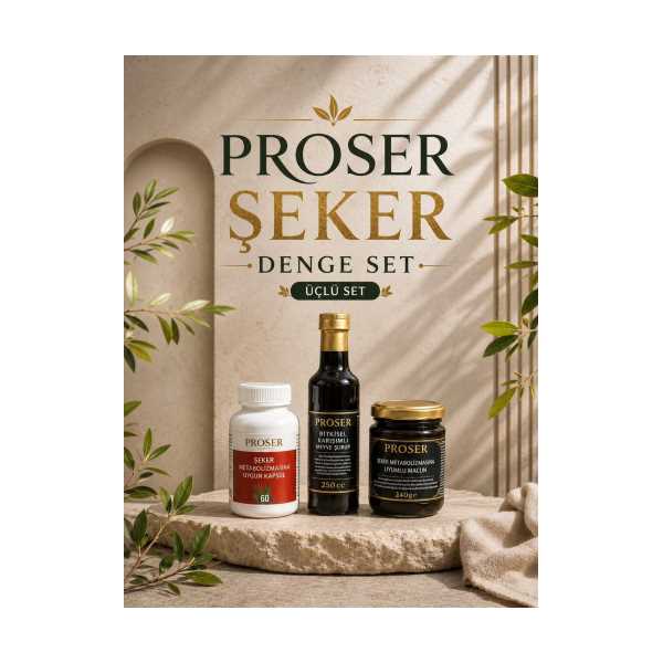 PROSER ŞEKER METABOLİZMASINA UYUMLU 3 LÜ SET