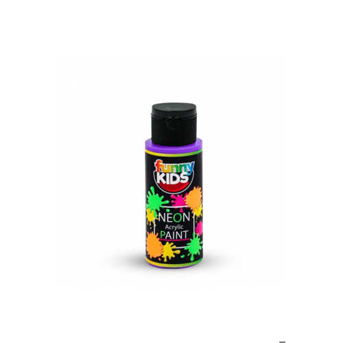 FUNNY KİDS AKRİLİK NEON BOYA 070CC 4808 MOR