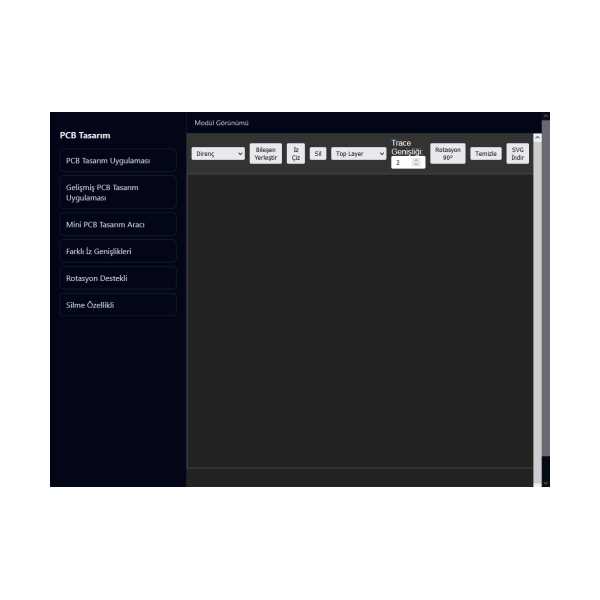 PCB DESİGN TOOL – MİNİ PCB TASARIM ARACI
