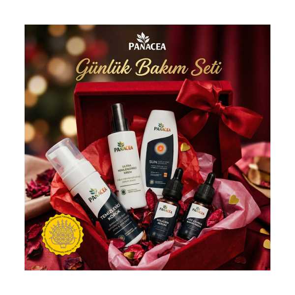 GÜNLÜK CİLT BAKIM SETİ | TEMİZLEME + NEMLENDİRME + GÜNEŞ KORUMA + GÖZ BAKIMI 5’Lİ KOMPLE SET