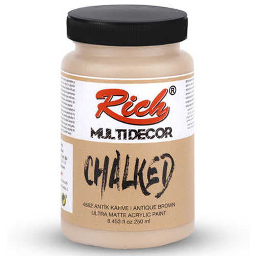 RİCH MULTİDEKOR CHALKED 250ML 4582 ANTİK KAHVE