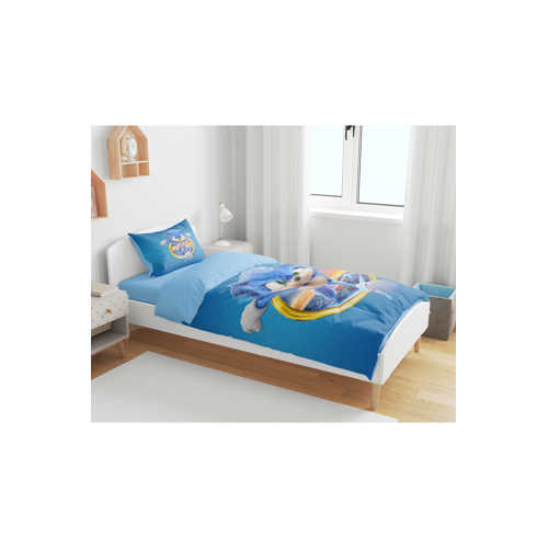 SONİC ÇOCUK İÇİN 3D TEK KİŞİLİK ÇARŞAFSIZ NEVRESİM TAKIMI