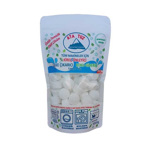 ATA TABLET TUZ, SU ARITMA, SU YUMUŞATMA, DEMİNERALİZASYON, TUZU (1000G)