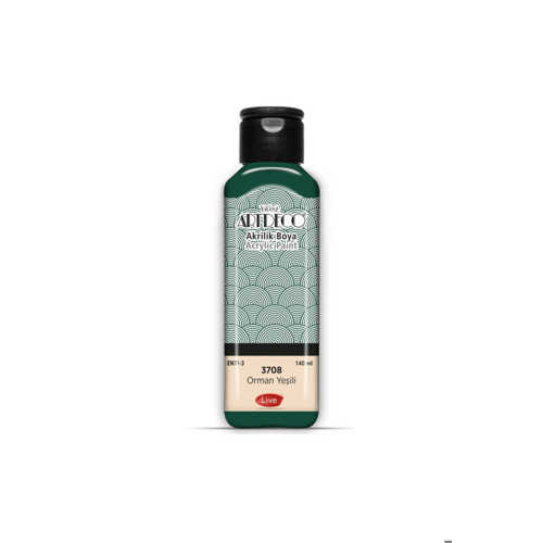 ARTDECO AKRİLİK BOYA 140ML 3708 ORMAN YEŞİLİ