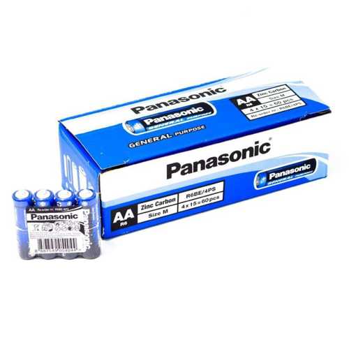 PANASONİC AA KALEM PİL R6 4X15:60 ADET