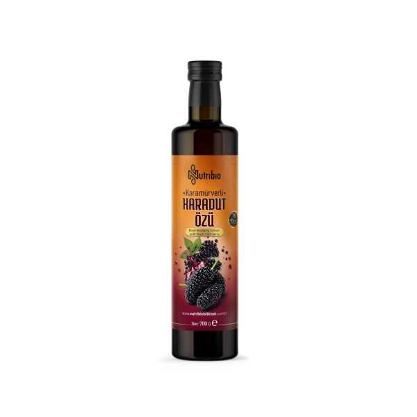 NUTRİBİO KARAMÜRVERLİ KARADUT ÖZÜ 700 GR