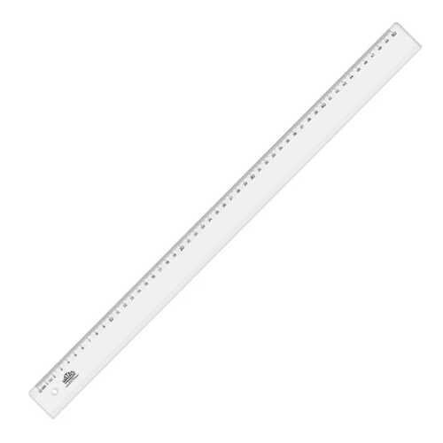 HATAS EKONOMİK PLASTİK ÖĞRENCİ CETVELİ 50CM 0169