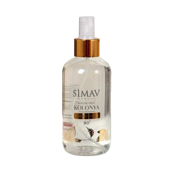 COĞRAFİ İŞARETLİ KESTANE ÖZLÜ VE TERMAL SULU KOLONYA SPREYLİ ŞİŞE - 200 ML