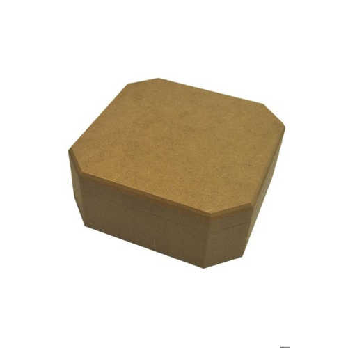 BAY MDF KLİPSLİ BÖLMELİ KUTU SEKİZGEN 26X26CM