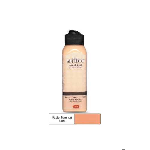 ARTDECO AKRİLİK BOYA 140ML 3803 PASTEL TURUNCU