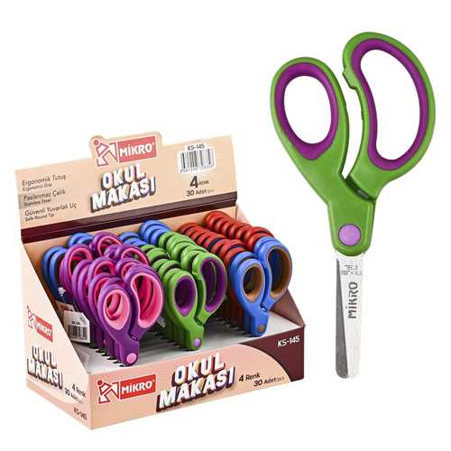 MİKRO KS-145 OKUL MAKASI  -30-